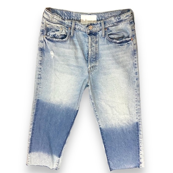 MOTHER SUPERIOR The Rambler Ankle Fray Jeans Win Some Lose Some Sz 30 - Picture 2 of 7